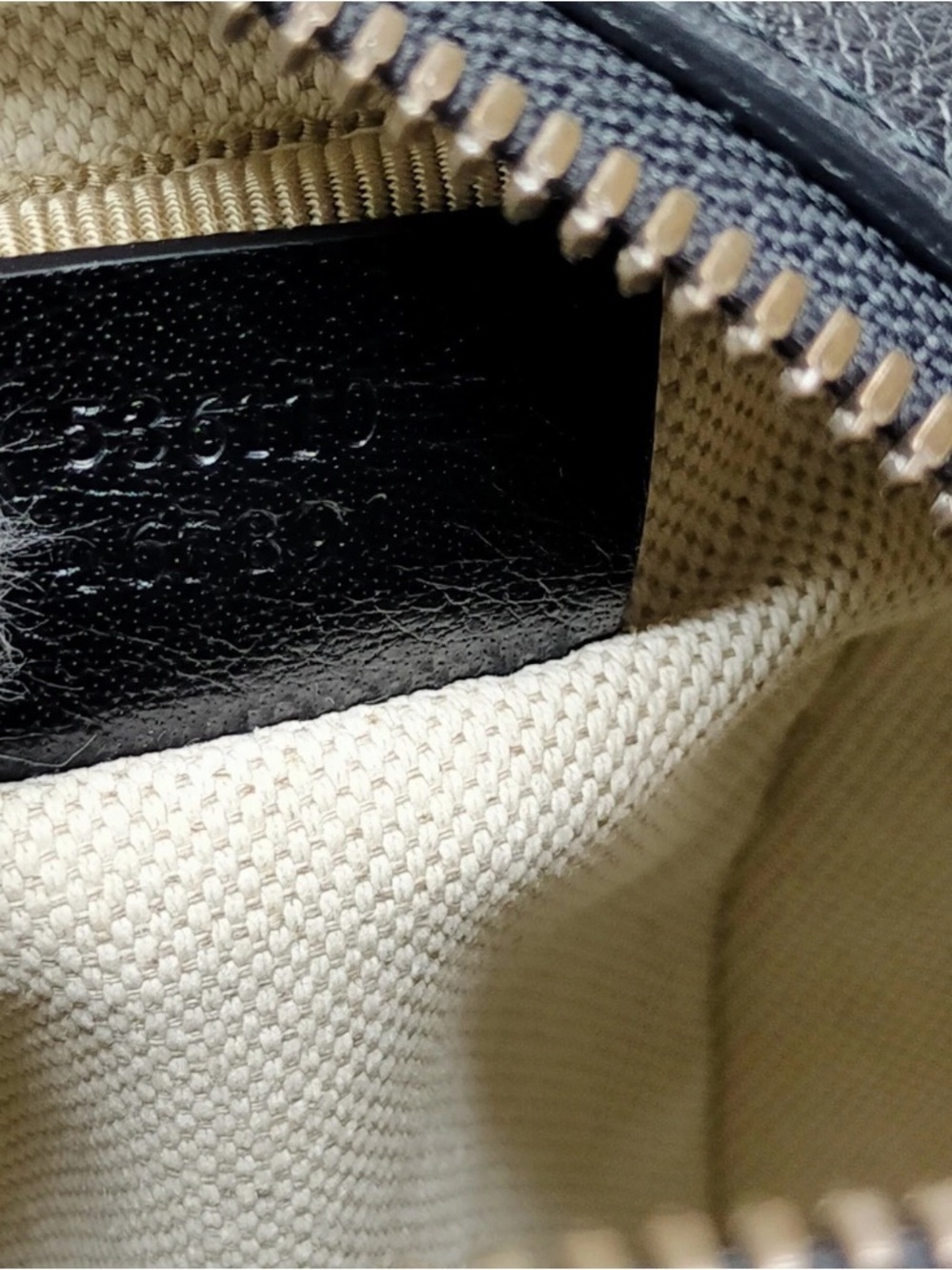 Gucci GG Black leather Tifosa Ball Bag - Picture 8 of 10